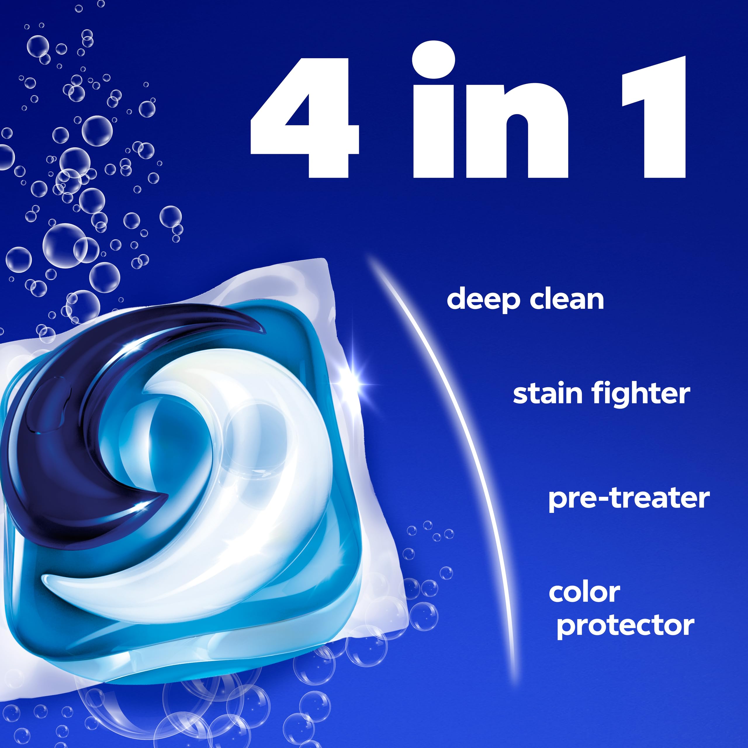 Tide Ultra Oxi PODS color protection keeps colors bright after washing