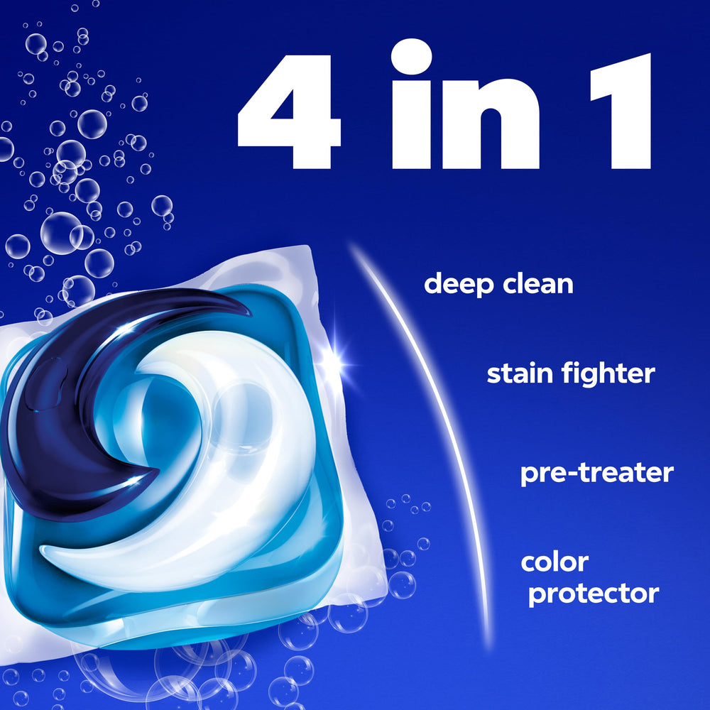 Tide Ultra Oxi PODS color protection keeps colors bright after washing