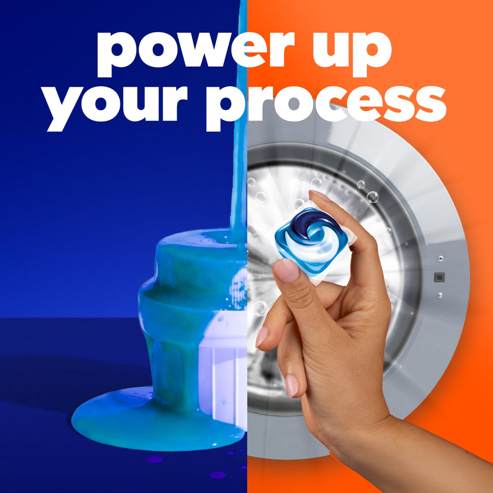 Tide Ultra Oxi PODS in-washer use offers convenient loading