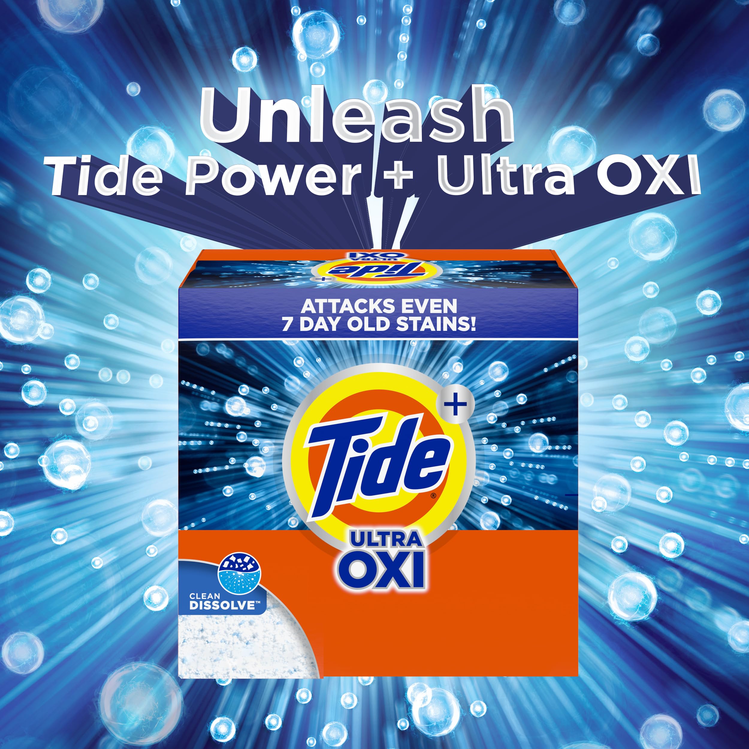 Tide Ultra OXI scoop for easy measuring and consistent results