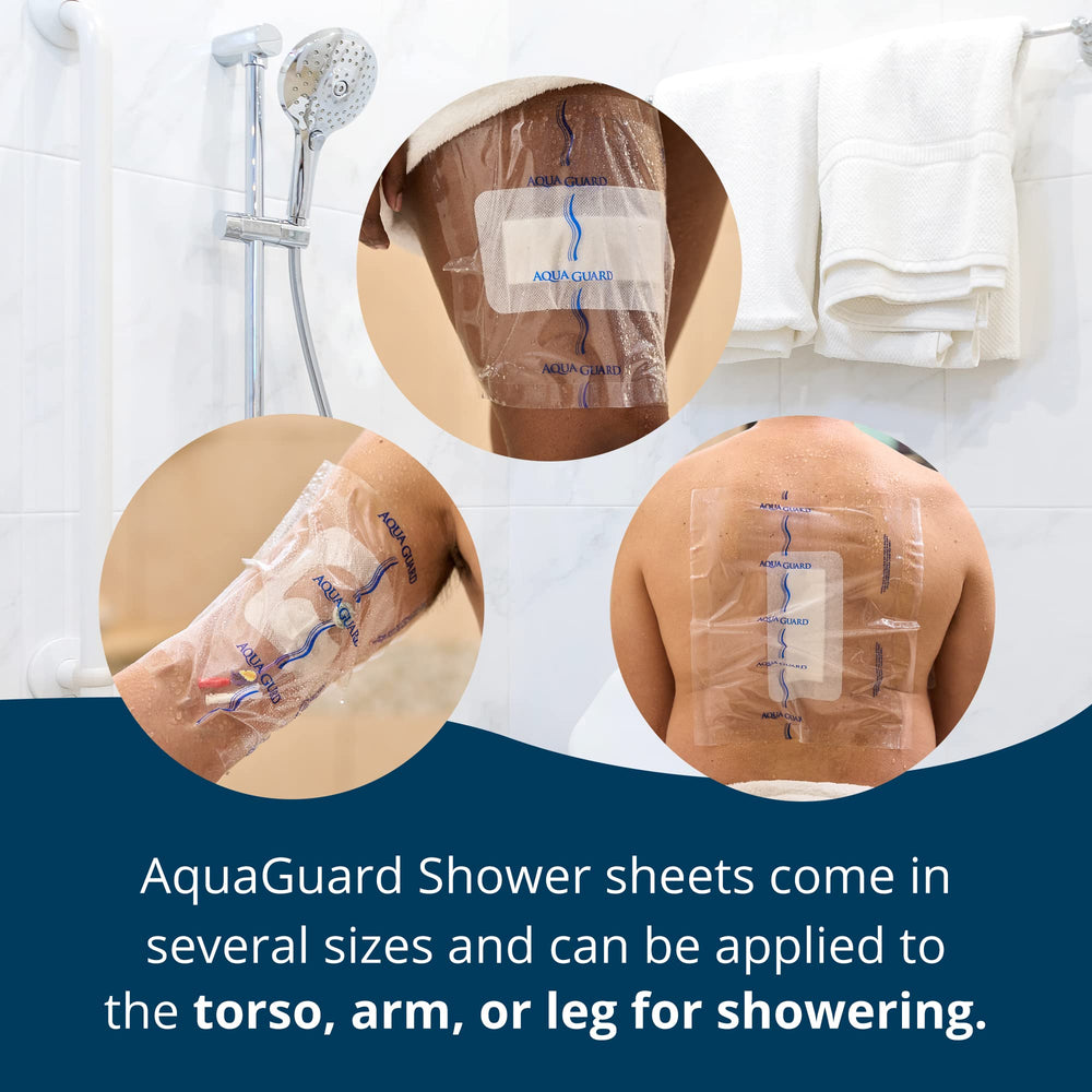 Seven disposable sheets per package shown for single-use convenience.