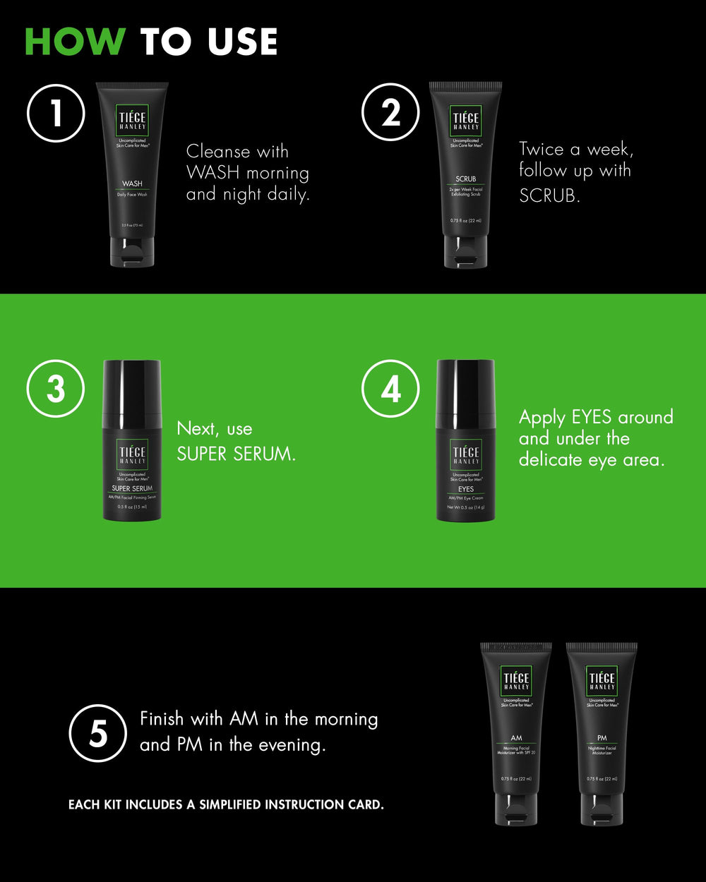 Tiege Hanley Eye Cream hydrates and smooths the delicate under-eye area.