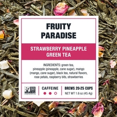 Tiesta Tea reusable tea pouch keeps leaves fresh for 20-25 cups