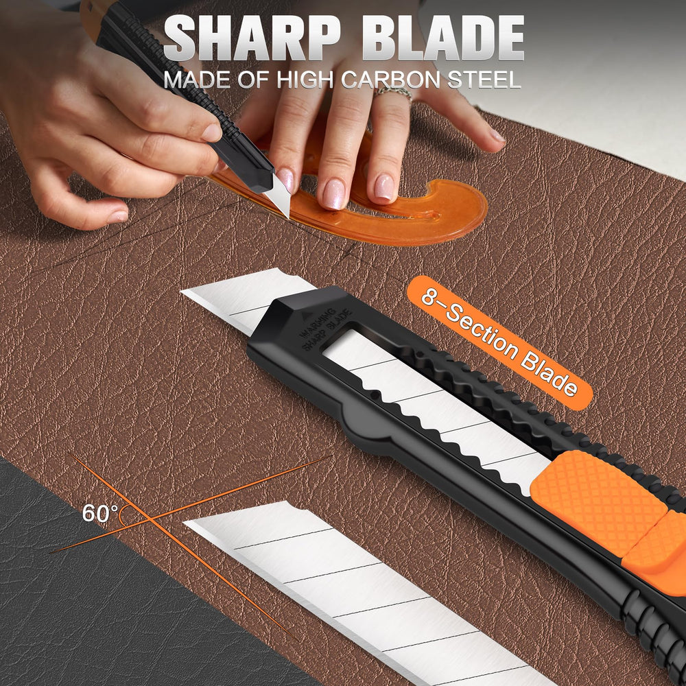 TIFICAL knife with locking slider provides safe blade control