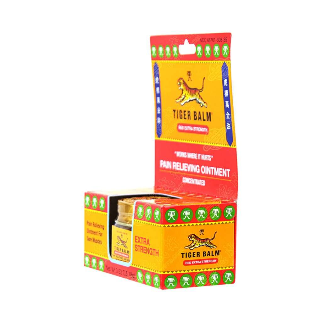 Tiger Balm warming relief image conveys deep comfort for tense muscles.