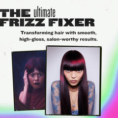 Bed Head After Party humidity-block formula helping tame frizz in humid conditions.
