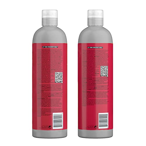 TIGI Bed Head Resurrection conditioner bottle provides deep moisture