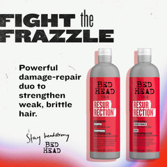 TIGI Bed Head Resurrection set box shows at home salon quality repair