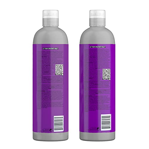 TIGI Bed Head Serial Blonde restoring conditioner tube smooths and nourishes blondes.