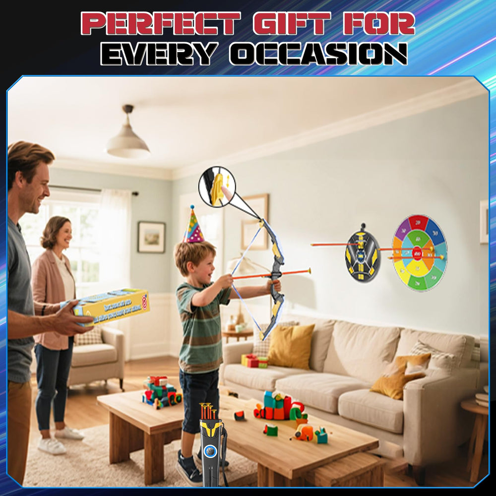 TIGTECGAME soft suction arrows ensure safe target practice.