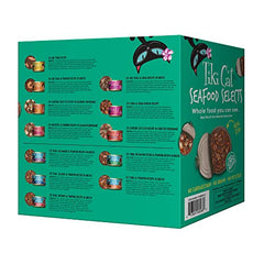Tiki Cat Aloha Friends tuna shrimp pumpkin in broth flavor variety