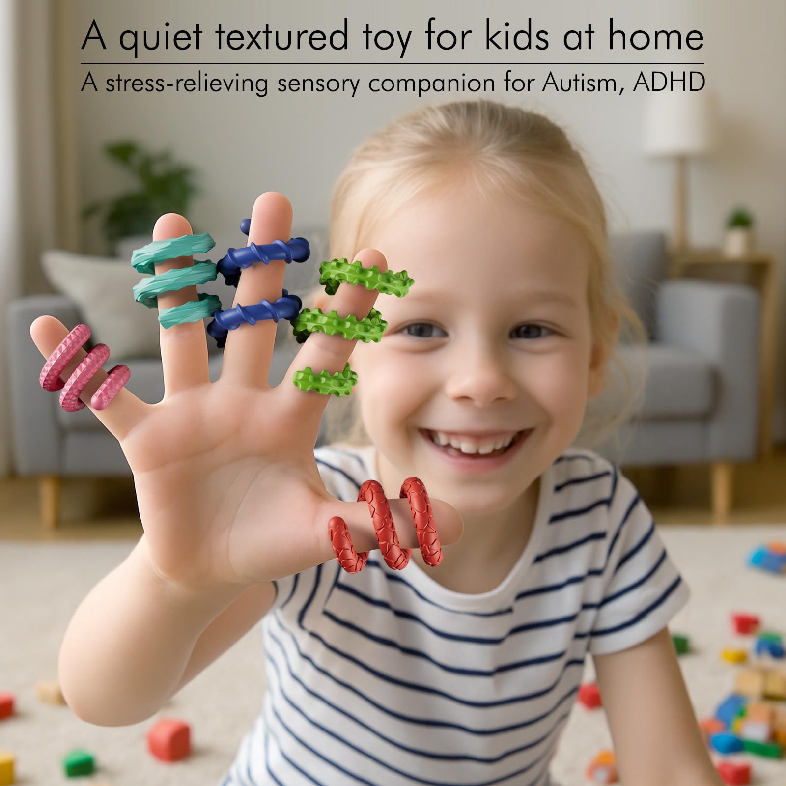 Tikwork Sensory Fidget Stick offers discreet calm during work or study.