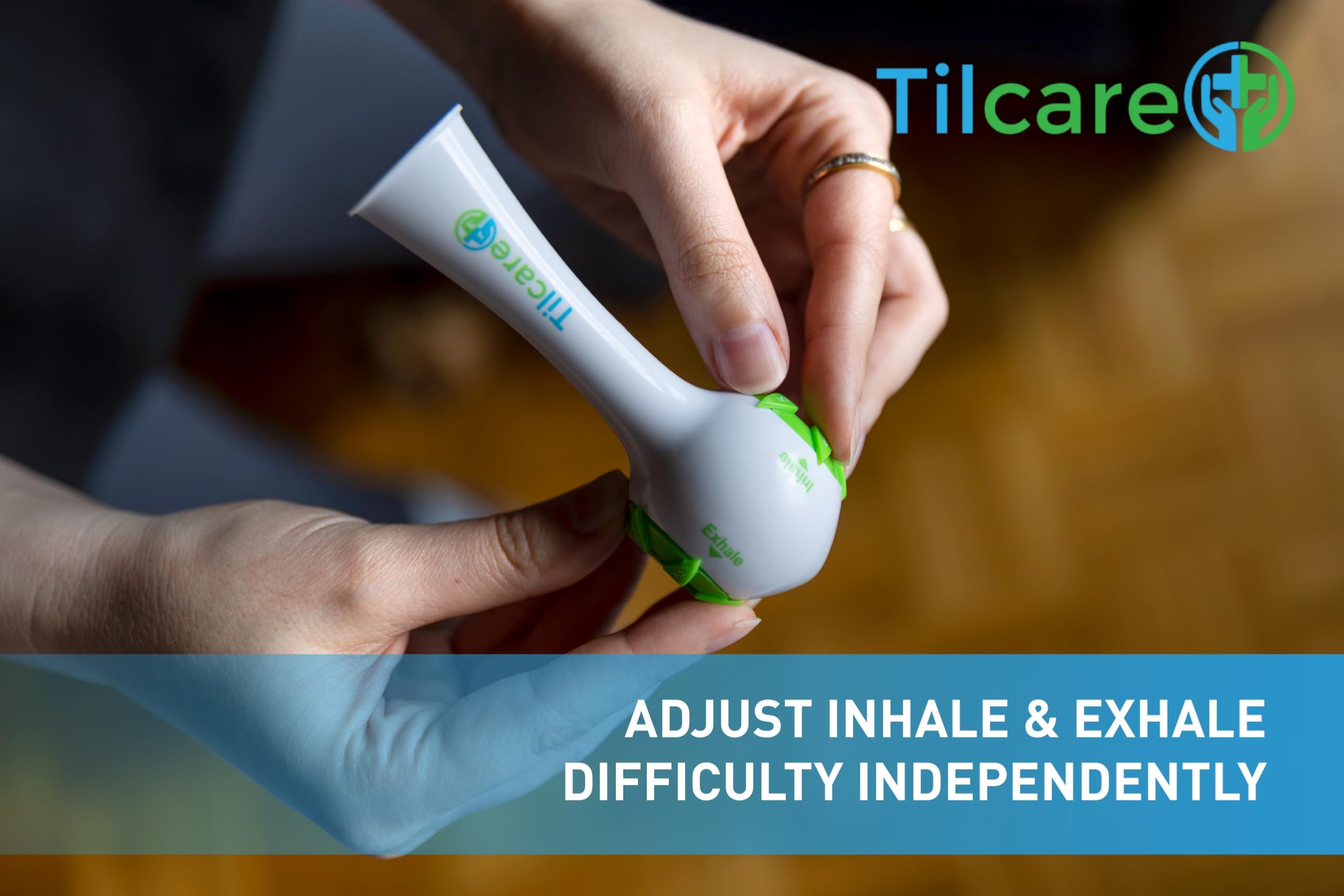 Tilcare easy-clean design supports hygienic practice after sessions.