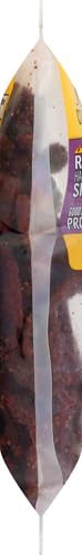 Detail of crushed red pepper showing the spicy kick in Tillamook jerky.