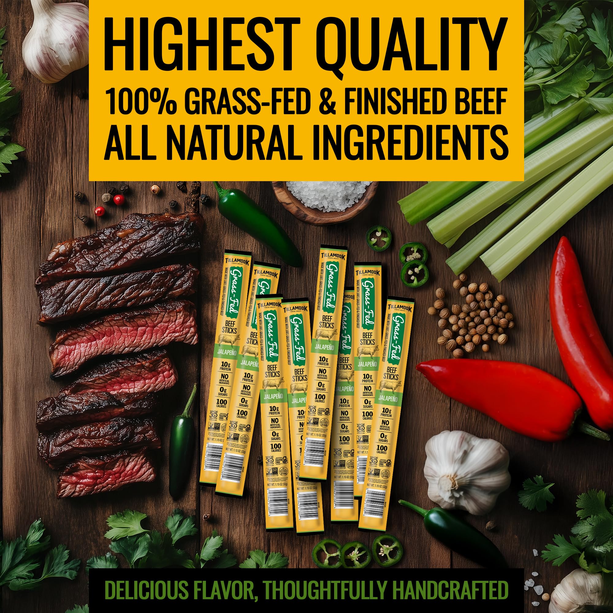 Tillamook zero sugar stick supports keto and Whole30-friendly choices
