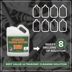 Tillbrook carburetor parts cleaning shows grime removal from tight passages.