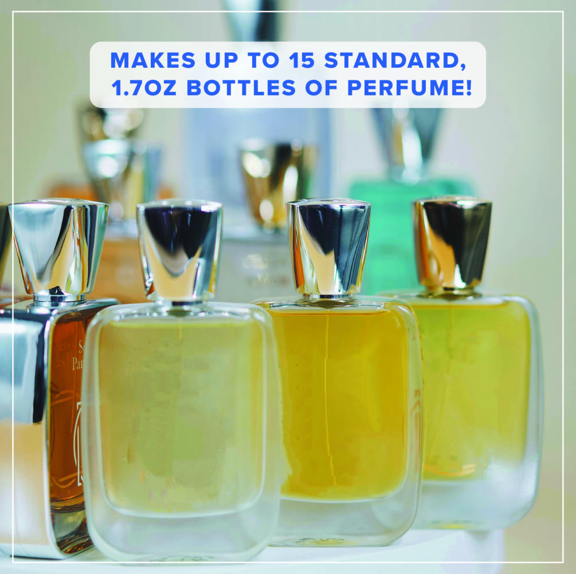 Tillbrook fragrance base in use with essential oils and aroma concentrates.