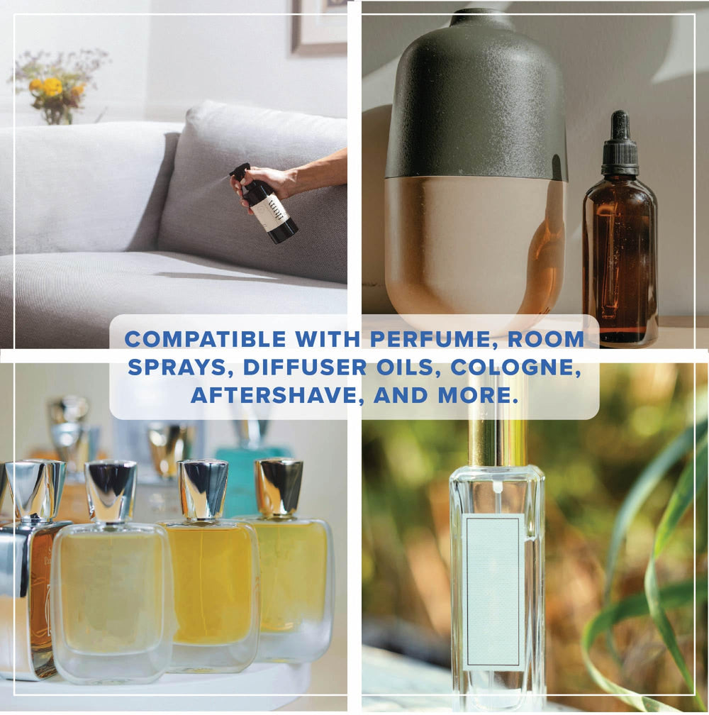 Tillbrook Perfumer’s Alcohol in a mixing scene for fragrance creation