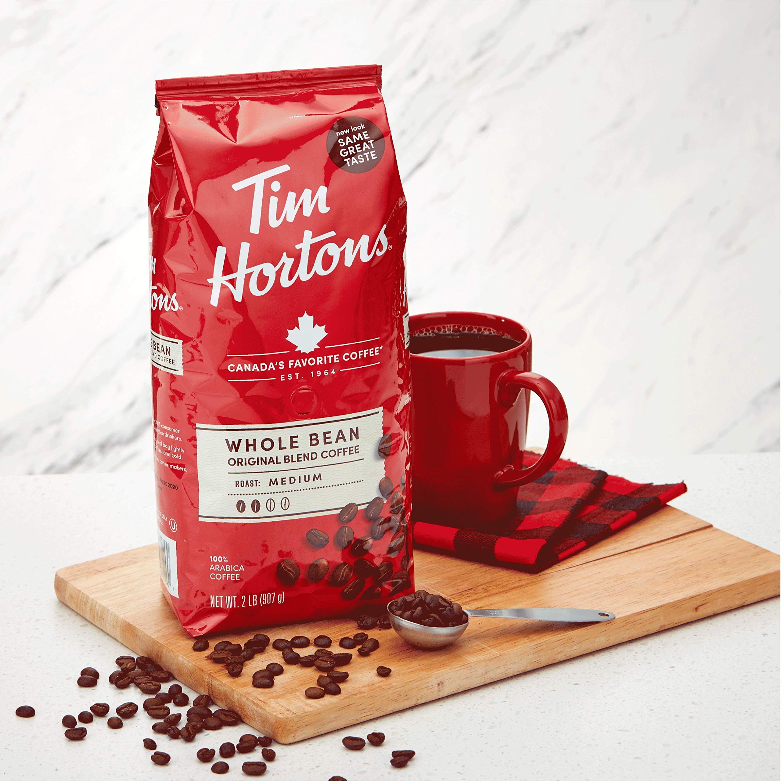 Tim Hortons brew setup for automatic coffee makers