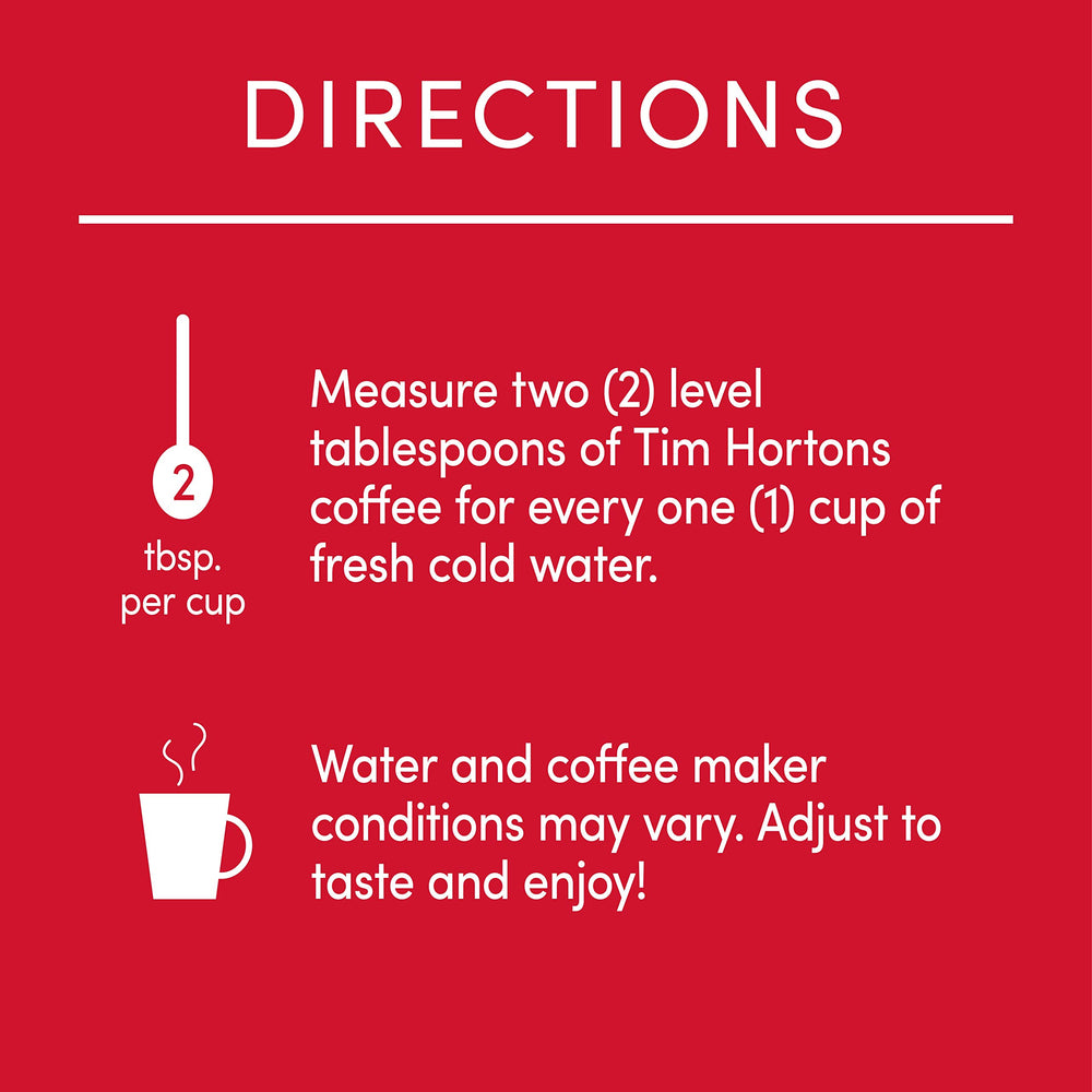 Tim Hortons Original Blend multipack packaging, convenient for households and sharing.