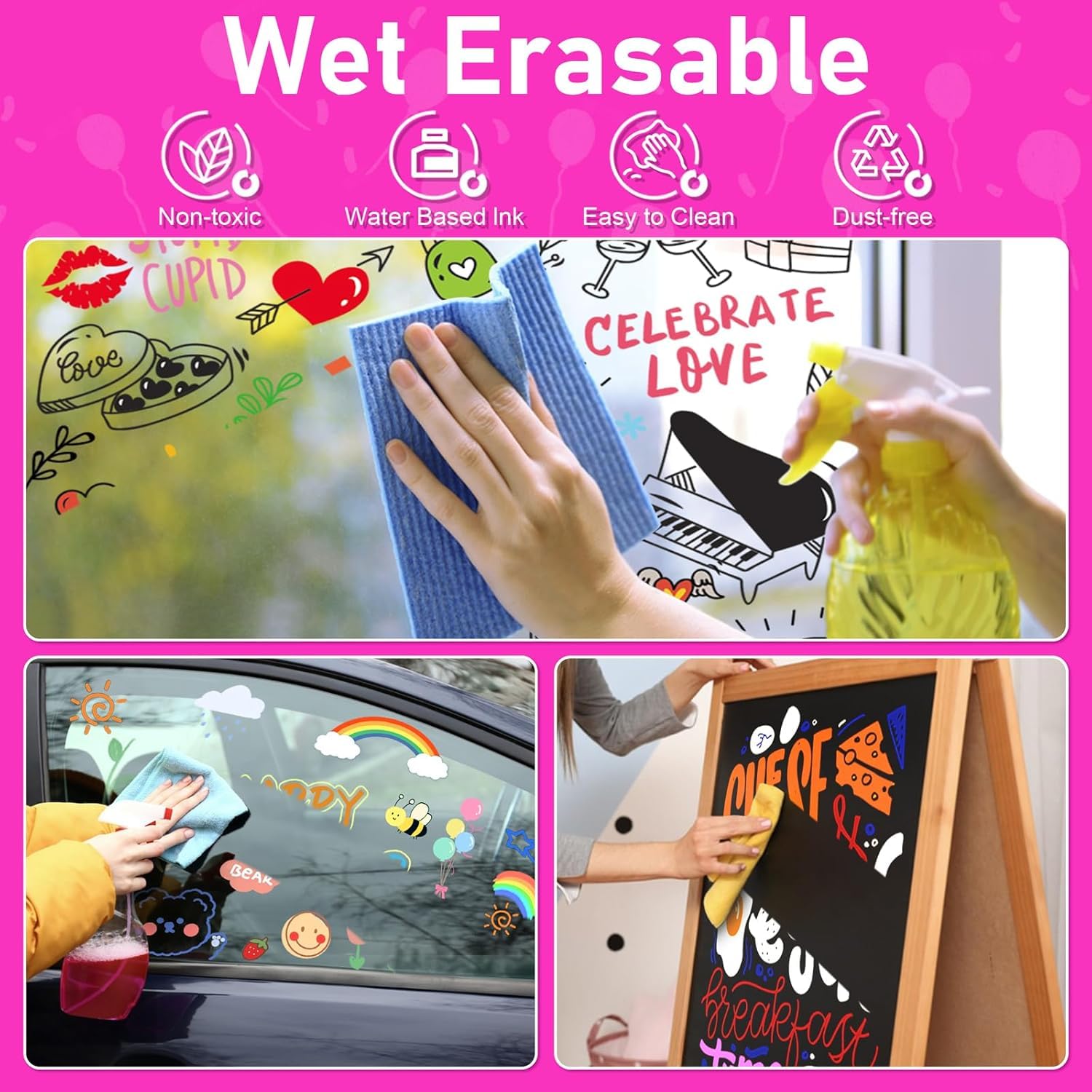 Timart sign and label marker offers bold color for signage.