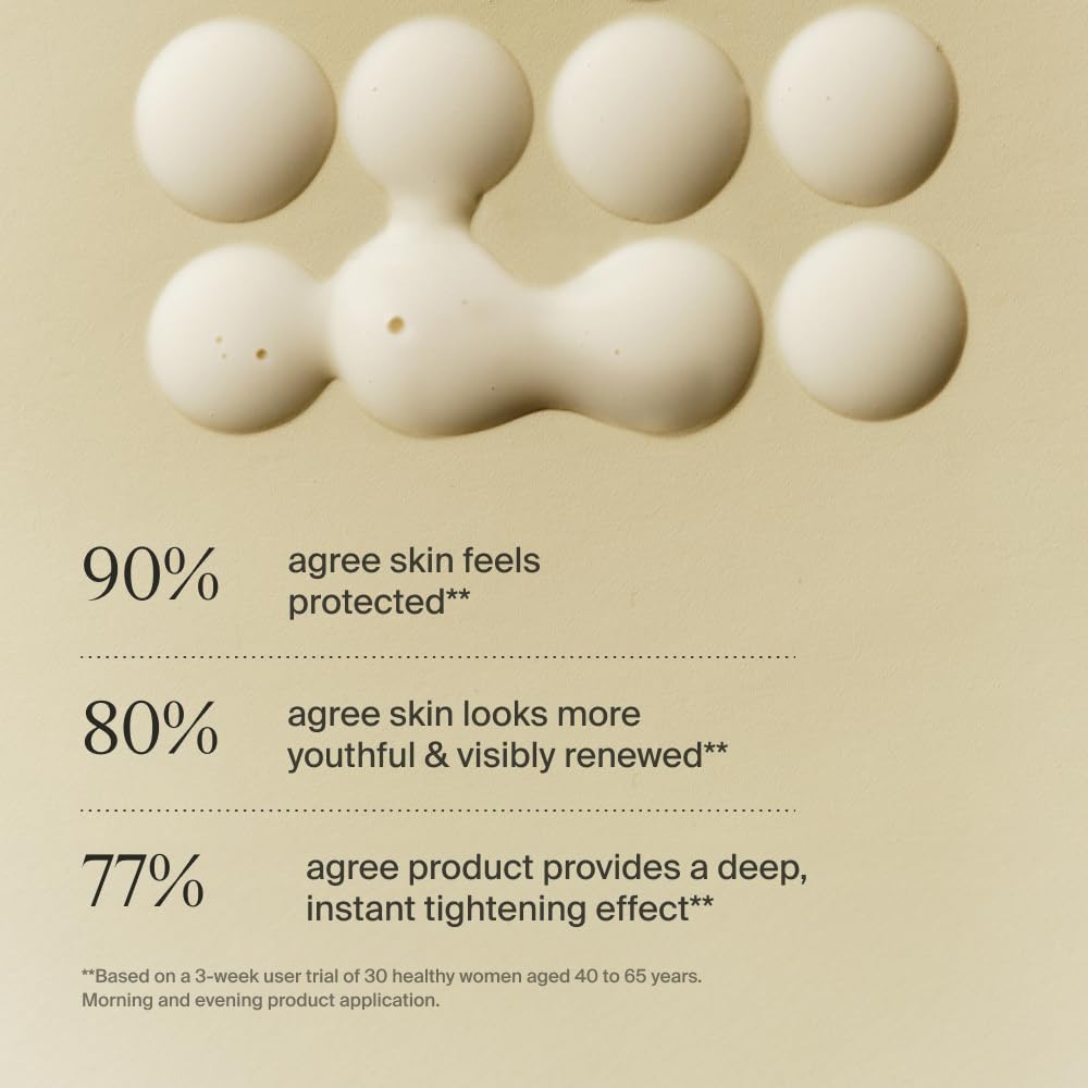 Timeline Mitopure Serum application shot shows even coverage and smooth texture.