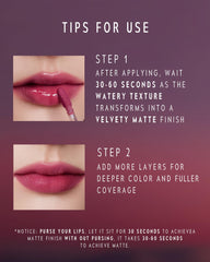 TIMEPHORIA Altera lip stain 012 Hush nude pink shade for natural enhancement