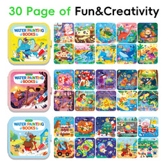 Timetome Dinosaur water book sparks imaginative play with reusable pages.