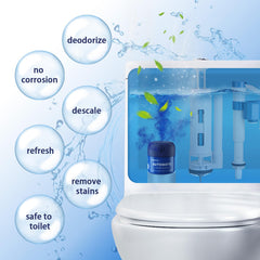 TIMOHCR light lemon scent freshens your bathroom with every flush.