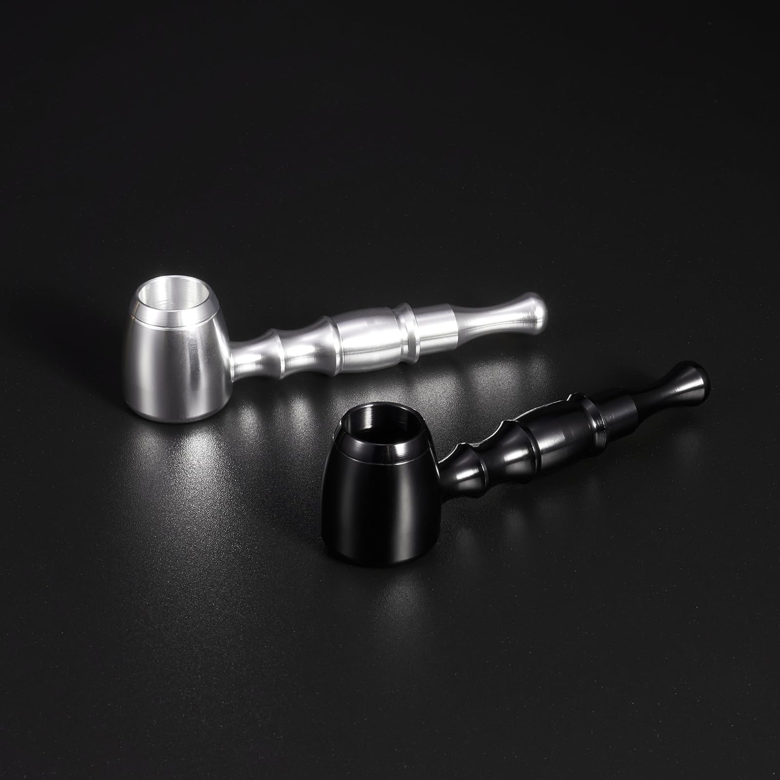 TIMSURE compact 10cm pipe highlights travel-friendly size.