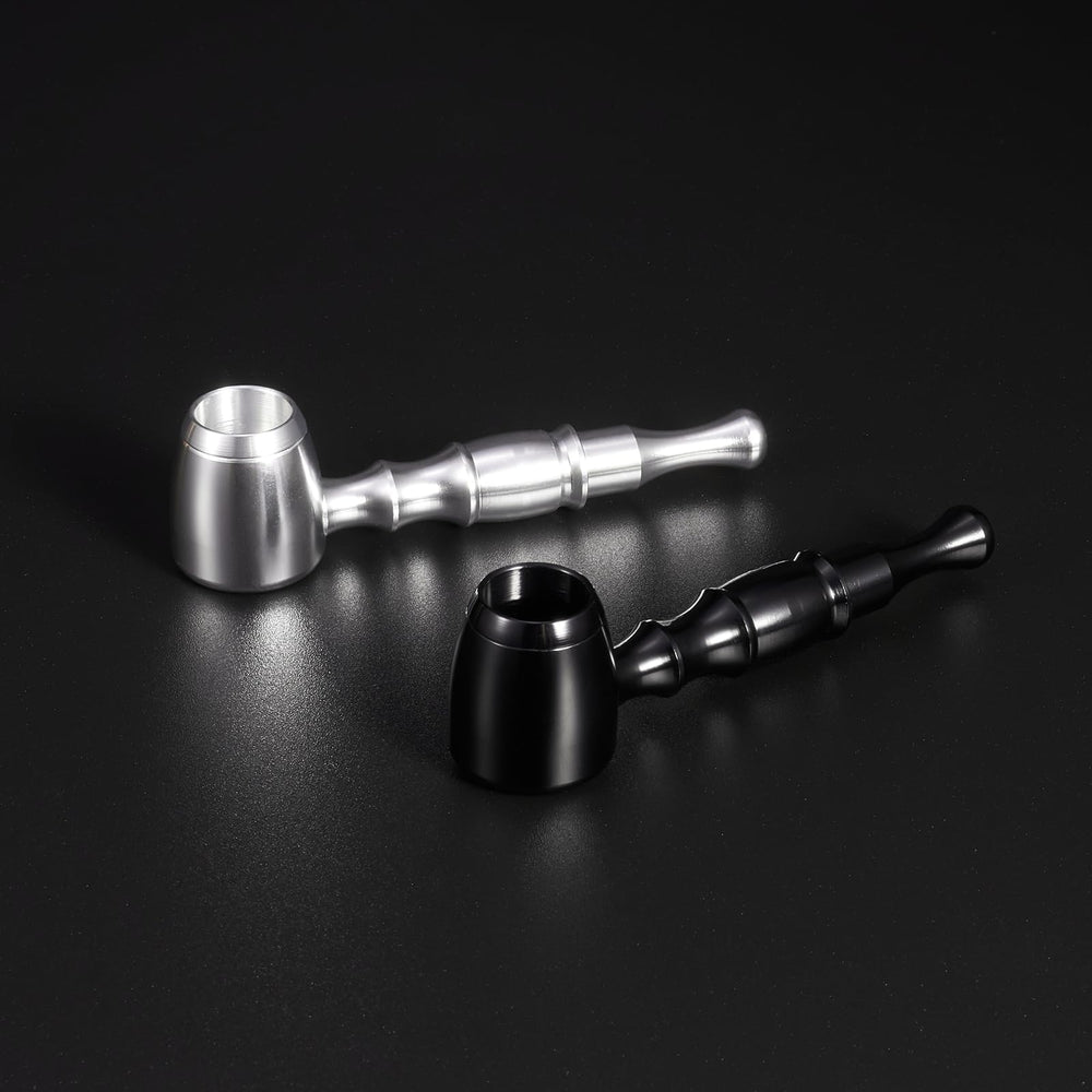 TIMSURE compact 10cm pipe highlights travel-friendly size.