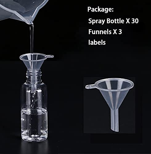 TINFO mini travel bottles with cap; leak-proof and easy to carry.