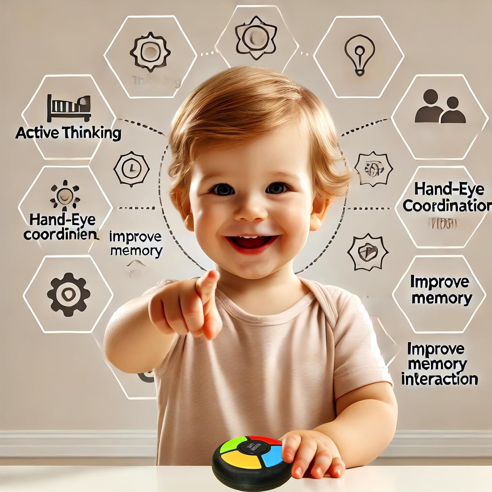 Tingbowie memory game is kid-friendly and helps build persistence through play