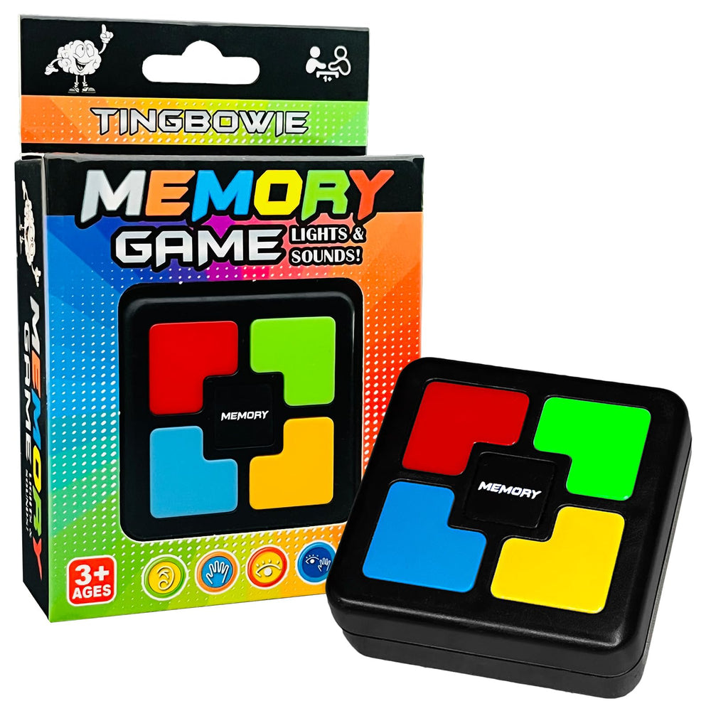 tingbowie memory game with lights and sounds enhances focus during playtime