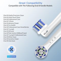 DuPont bristles provide soft, effective cleaning around sensitive gums