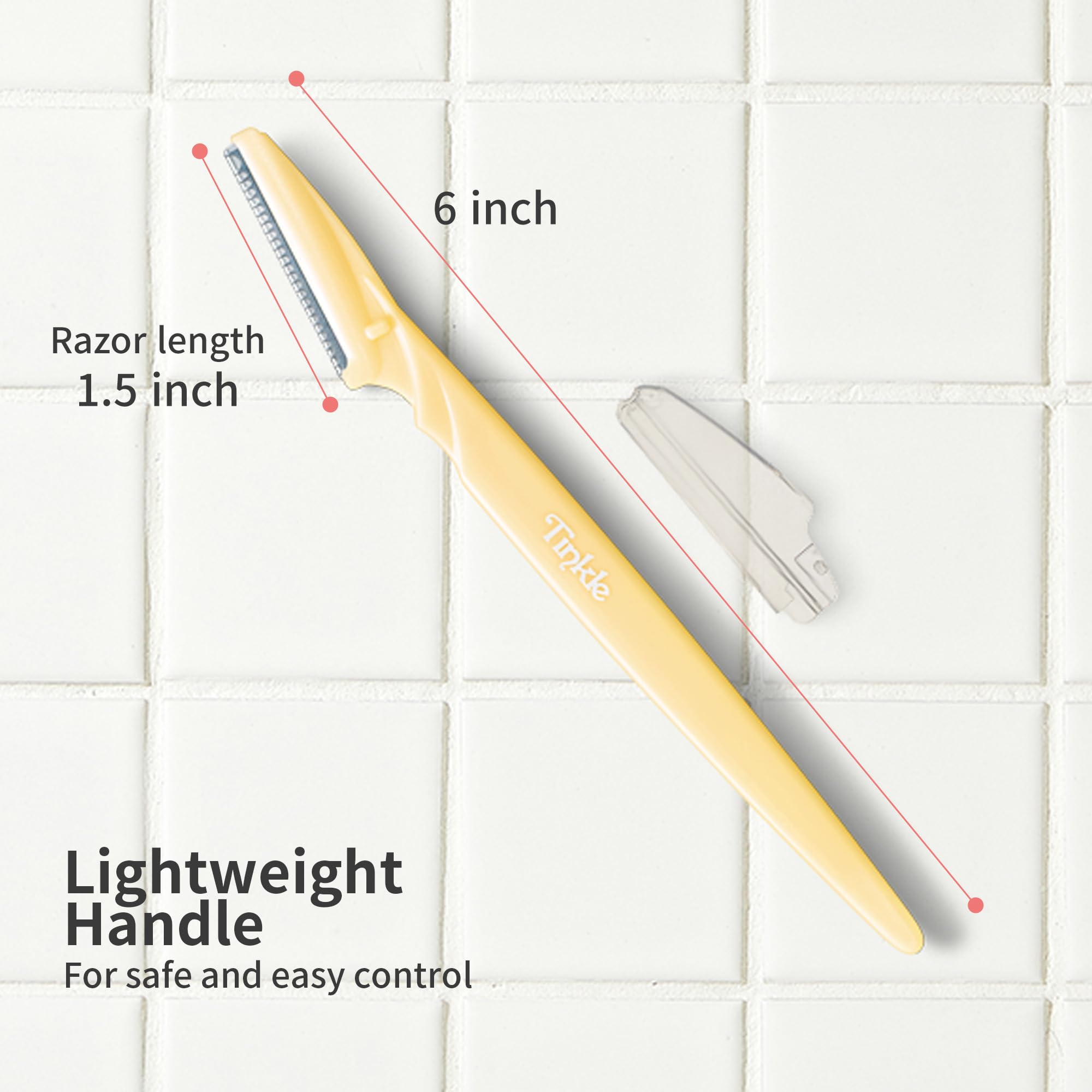 Tinkle eyebrow trimming enables precise brow shaping with controlled grooming