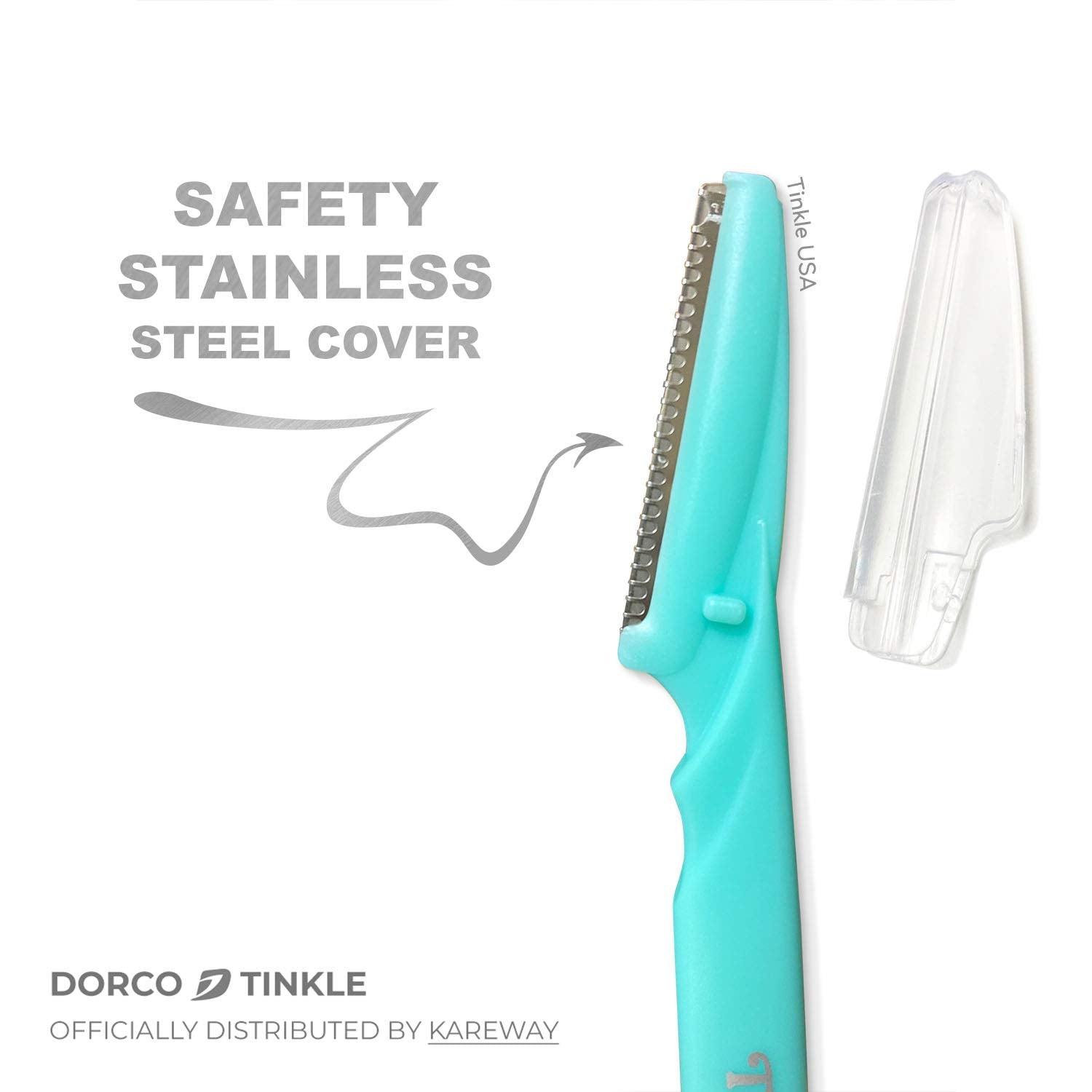 Tinkle safe painless design helps remove hair with minimal irritation