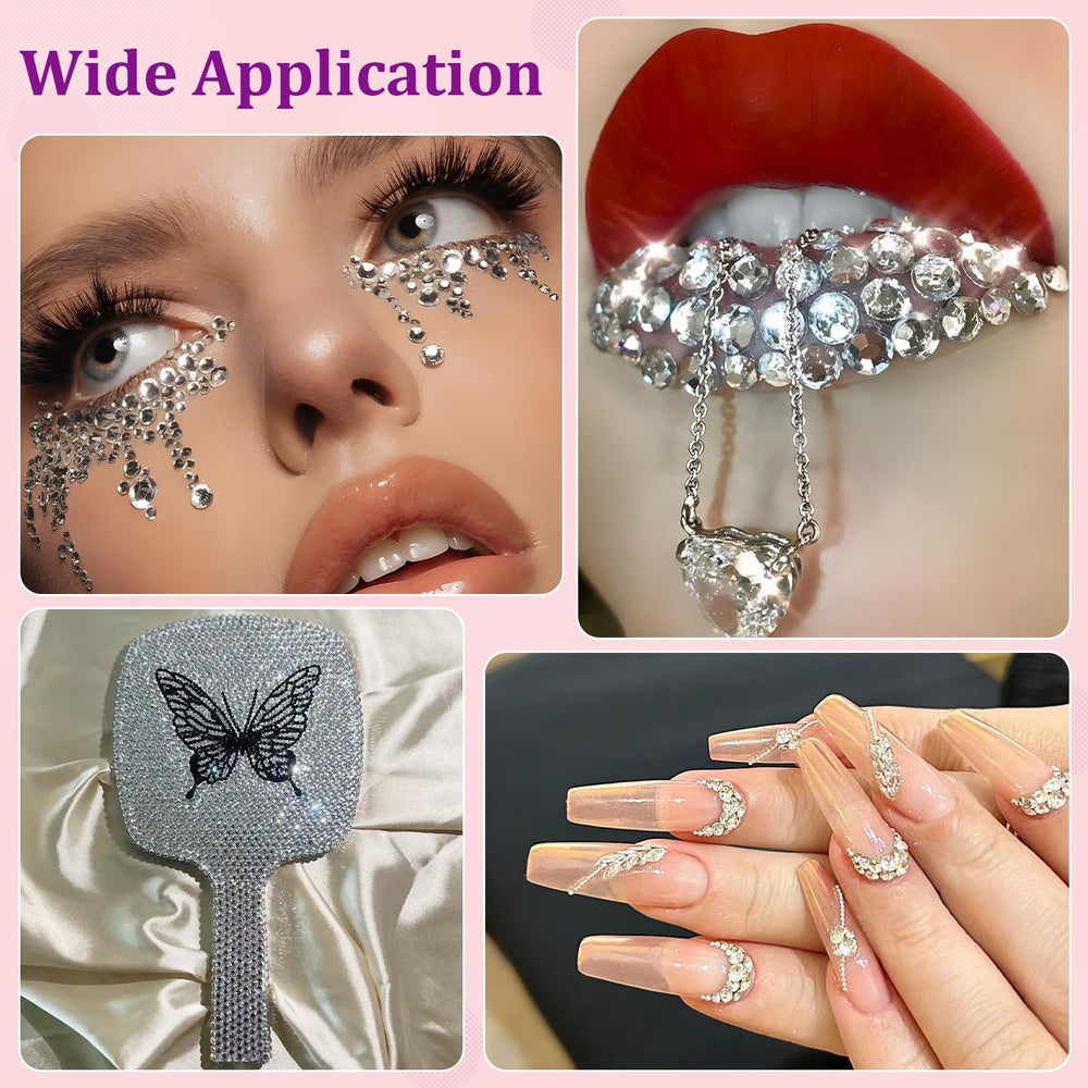 TINKRSTUFF B7000 glue set for clear-drying gem adhesion.