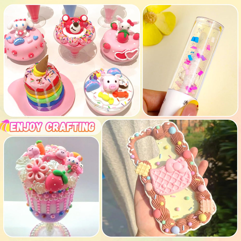 TINKRSTUFF kawaii sprinkles for nail art and slime decoration