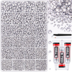 TINKRSTUFF resin rhinestones 2mm in 5-grid layout for precise craft sparkle.