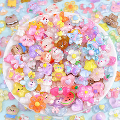 TINKRSTUFF slime charms color variety 100pc pack 04 for phone case decor.