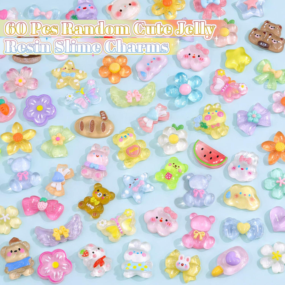 TINKRSTUFF slime charms heart Candy design adds whimsy to decoden