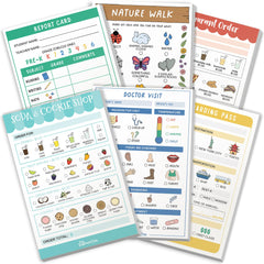 Tiny Expressions pretend-play notepads restaurant menu page boosts imaginative dining play