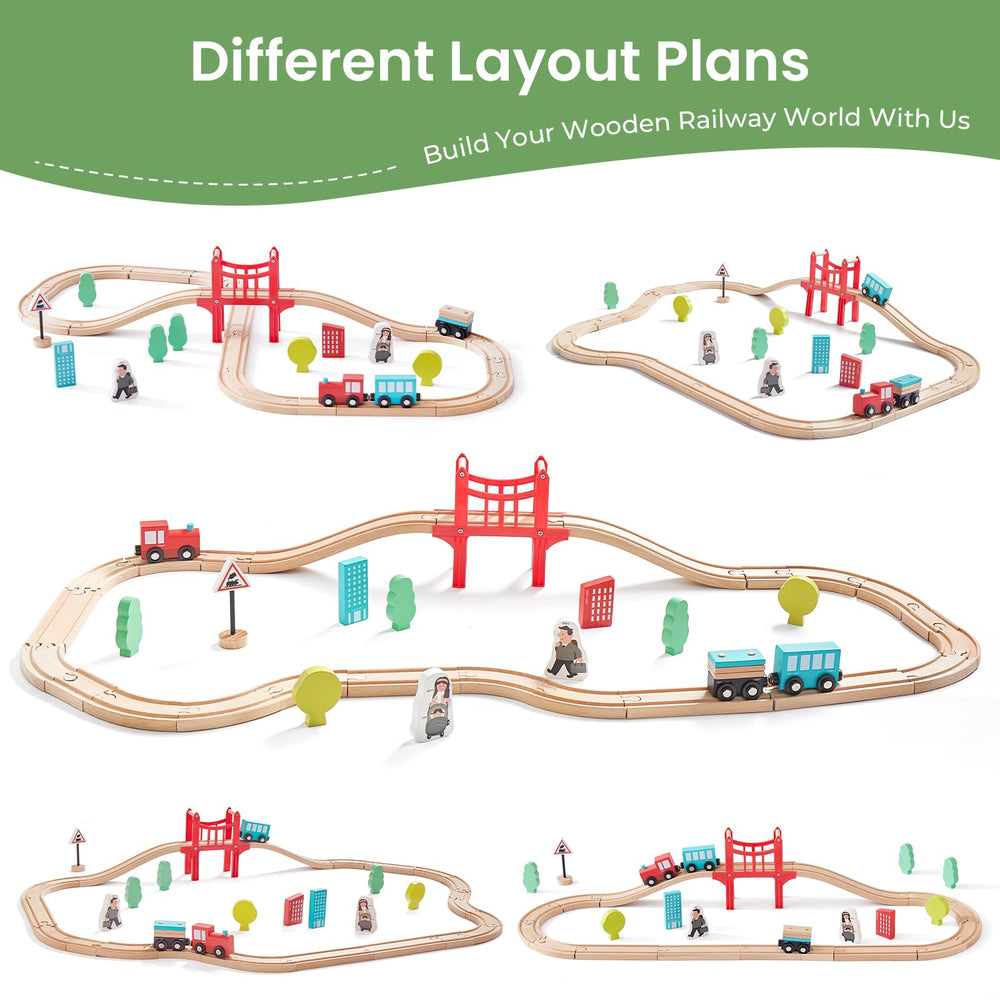 Tiny Land compatible-with-major-brands setup supports expanding existing collections.