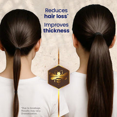Tio Nacho thickening conditioner closeup label emphasizes nourishing extracts