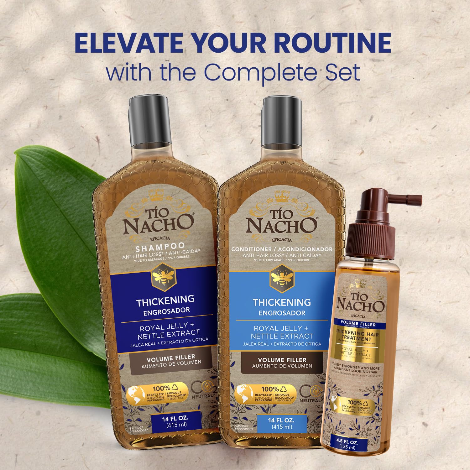 Tio Nacho Fine Thinning Hair use case for daily volume boost