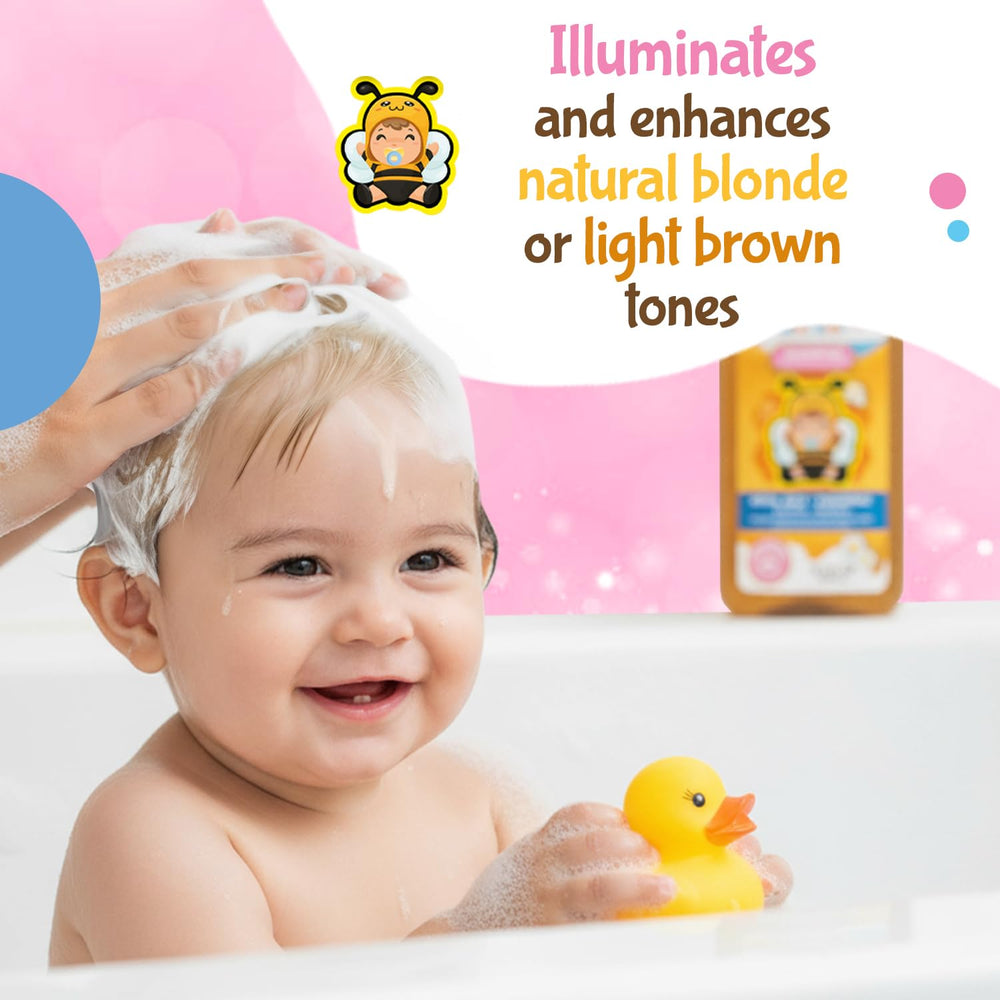 Tio Nacho Royal Baby Shampoo chamomile infusion, soothing scalp for babies.