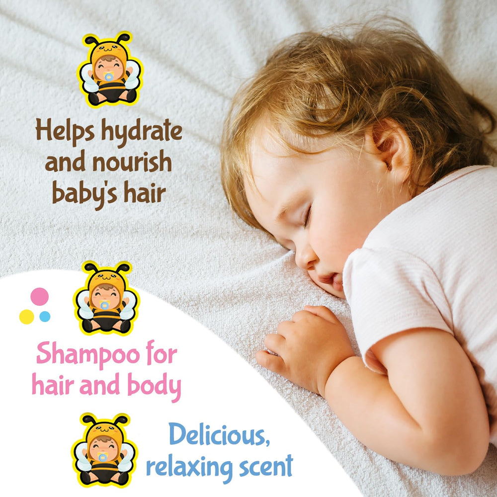 Tio Nacho Royal Baby Shampoo tear-free formula, ideal for bath time.
