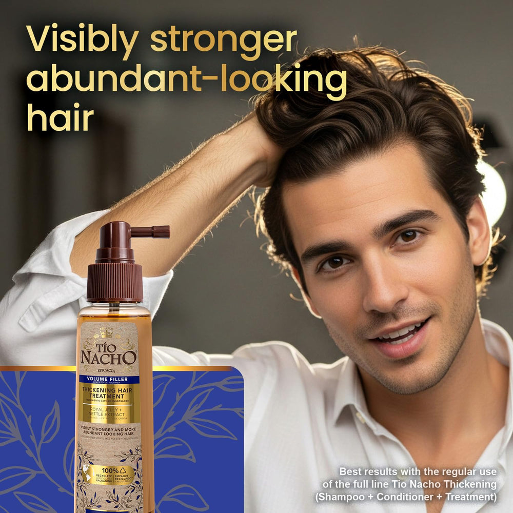 Tio Nacho Scalp Massage demonstrates distribution and nourishment