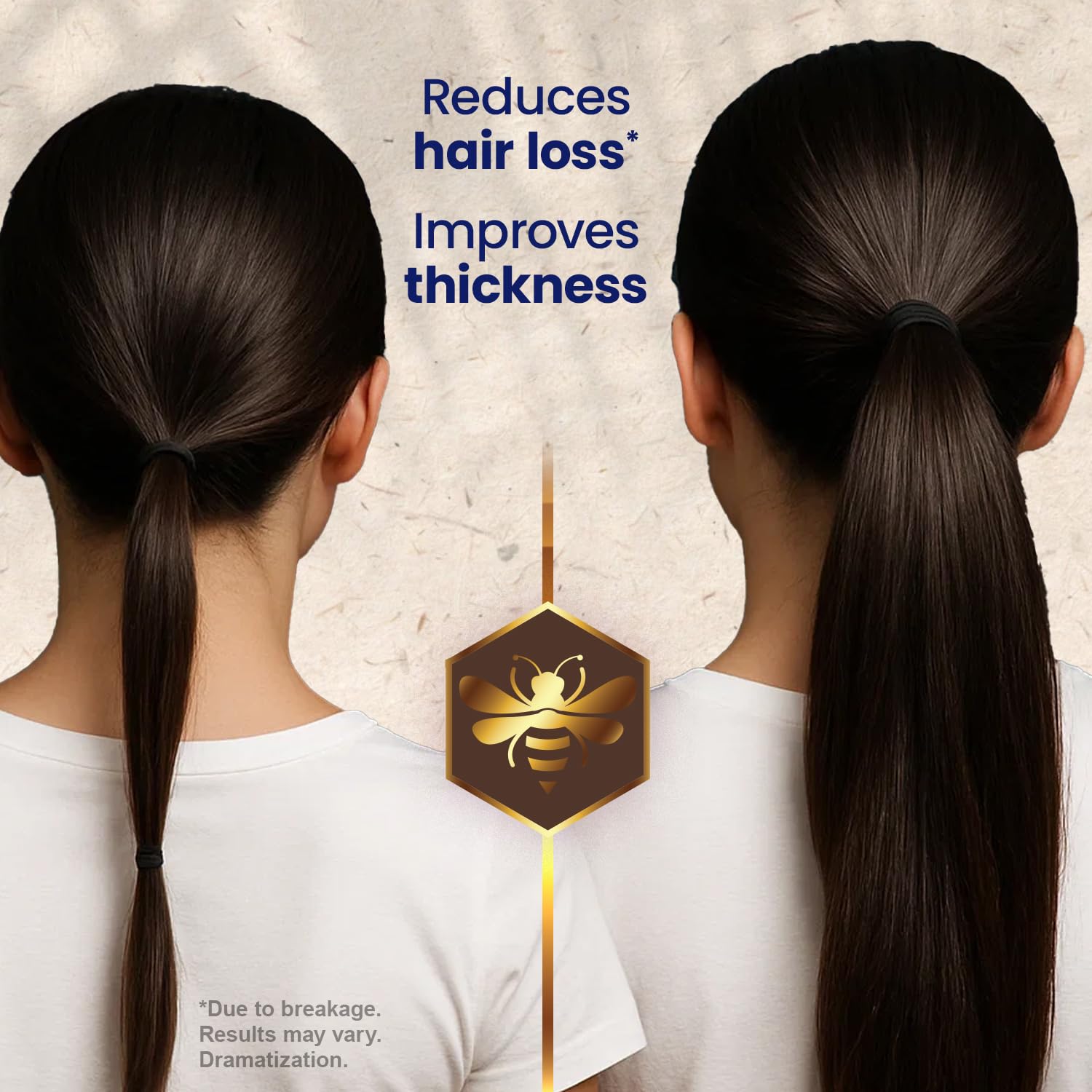 Tio Nacho shampoo massaged into scalp for growth support